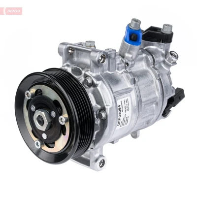 Bilde av DENSO DCP32084 Kompressor 6SES14C 12V ND 12 R1234yf, R134a VOLKSWAGEN: Golf 7, 7 Variant, SKODA: Octavia 3 Combi, Superb III Hatchback