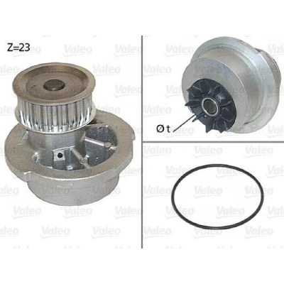 Bilde av VALEO 506308 Vannpumpe med tetning uten deksel OPEL: Corsa C Hatchback, Zafira A, Astra G CC