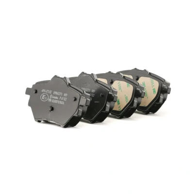 Bilde av BREMBO P 61 122 Bremseklosser ekskl. slitasjevarselkontakt med bremsecaliperskruer tilbehør PEUGEOT: 208 II Hatchback, 3008 SUV