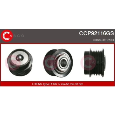 Bilde av CASCO CST40166AS Starter 12V 1kW 9 CPS0030 66mm AIXAM: Crossline Hatchback, City Hatchback