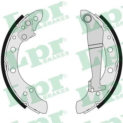 Bilde av Bremsesko sett, Bakaksel, audi,seat,skoda,vw, 1H0609526B, 3096095271, 3096095281, 321698545, 3216985545, 331609525, 331609525V, 33160952