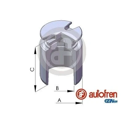 Bilde av AUTOFREN SEINSA D02554 Stempel, bremseklave 38 bakaksel BOSCH VOLKSWAGEN: Touran I, SKODA: Superb II Stasjonsvogn, PEUGEOT: 307 SW