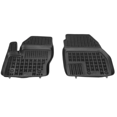 Bilde av REZAW PLAST 200619P Gulvmatte sett gummi foran svart FORD: Transit Connect V408 Van