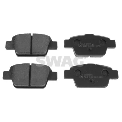 Bilde av SWAG 70 91 6556 Bremseklosser bakaksel ekskl. slitasjevarselkontakt FIAT: BRAVO 2, Stilo Hatchback, ALFA ROMEO: MiTo