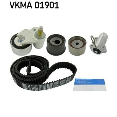 Bilde av SKF VKMA 01901 Registerreimsett 281 med spenningsdemper, strammerull trapesformet tannprofil AUDI: A6 C6 Avant, A8 D3, A4 B6 Avant
