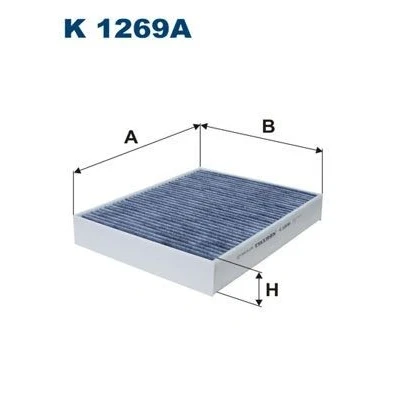 Bilde av FILTRON K 1269A Kupéfilter Karbonfilter 275 218 43 PORSCHE: Cayenne, VOLKSWAGEN: Touareg II