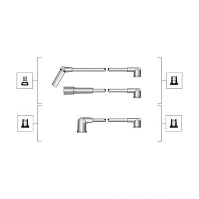 Bilde av MAGNETI MARELLI 941319170001 Pluggledninger