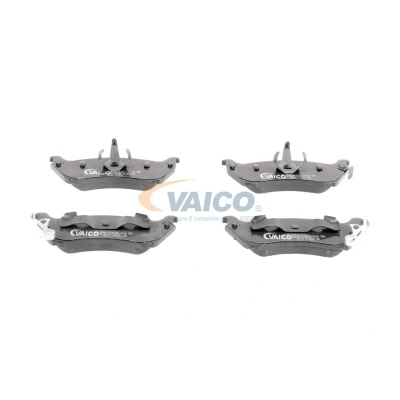 Bilde av VAICO V30 8151 Bremseklosser Q+, original equipment manufacturer quality bakaksel med akustisk slitasjevarsel tilbehør MERCEDES BENZ: ML Klasse