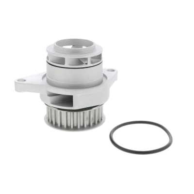 Bilde av VAICO V10 50033 Vannpumpe 27 med tetning mekanisk vinghjul i metall Original Quality VOLKSWAGEN: GOLF 3, Polo IV Hatchback