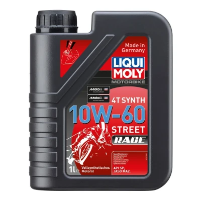Bilde av Liqui Moly Motorbike 4T Synth Street Race 10W 60 1l Motorolje 1525