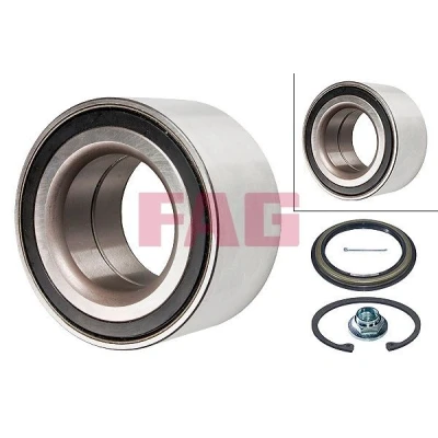 Bilde av FAG 713 6267 40 Hjullagersett Bildet viser leveranseinnholdet 76,00 HYUNDAI: Tucson, Santa Fe I, KIA: Sportage II, CARNIVAL 2