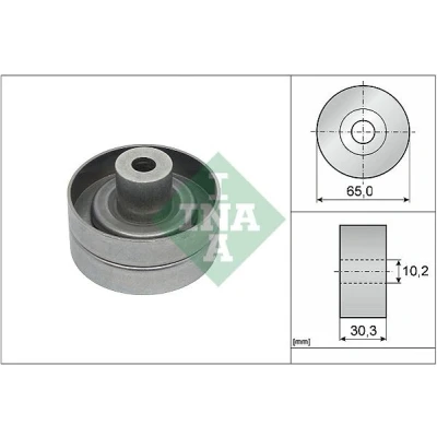 Bilde av INA 532 0910 10 Styrerulle FORD: Transit Mk6 Minibuss, Ranger Mk3, Van