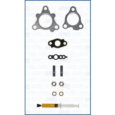 Bilde av AJUSA JTC12187 Monteringssett, lader with studs, syringe oil med tetning montageanvisning HYUNDAI: i40 Sedan