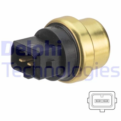 Bilde av DELPHI TS10525 Temperaturbryter, radiator ventilator / AUDI: A4 B5 Avant, A6 C5 Avant