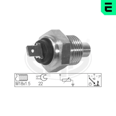 Bilde av Sensor, kjølemiddeltemperatur, dacia,fiat,peugeot,renault,talbot, 0242 14, 40, 5494830, 60 00 001 355, 77 503 200, 01 349 086
