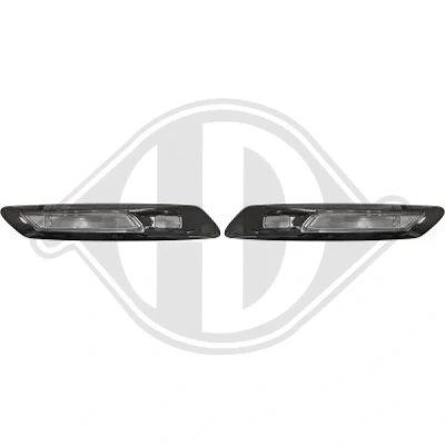 Bilde av DIEDERICHS HD Tuning 1225278 Blinklys røykgrå foran høyre, venstre LED BMW: 5 Touring, Sedan