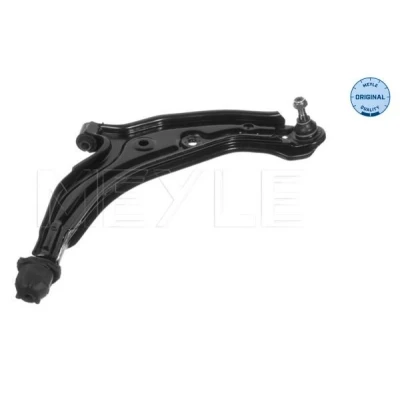 Bilde av MEYLE 36 16 050 0046 Bærebru ORIGINAL Quality med støtte / styreledd, gummifeste nede, framaksel høyre Casterstag stålplate NISSAN: MICRA 2