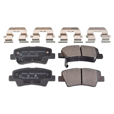 Bilde av BLUE PRINT ADG042188 Bremseklosser bakaksel med akustisk slitasjevarsel KIA: CARENS 4, Rio Stonic Hatchback