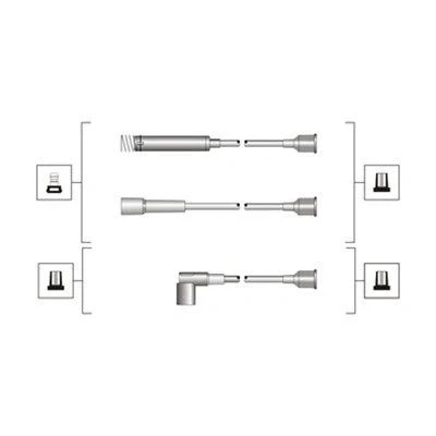Bilde av MAGNETI MARELLI 941319170047 Pluggledninger OPEL: Astra F Sedan, Vectra A CC, Sedan