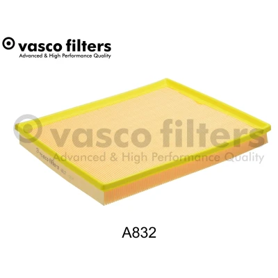 Bilde av DAVID VASCO A832 Luftfilter 35 301 343 firkantet Filterinnsats FORD: Transit Custom V362 Van, Mk6 Flatvogn lastebil/Chassis, Van