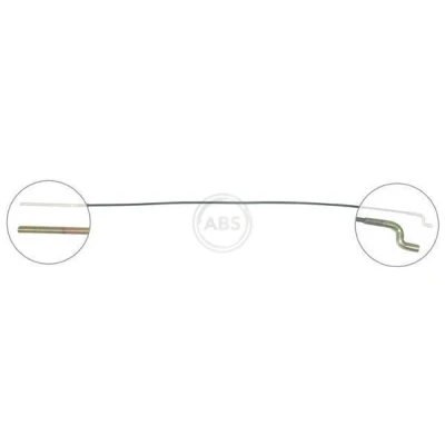 Bilde av A.B.S. K10024 Bremsekabel 653 Skivebrems VOLKSWAGEN: Sharan I