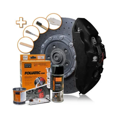 Bilde av FOLIATEC 2176 Bremsecaliper lakk spray 400, 125, 50 svart, matt