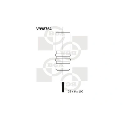 Bilde av Innløpsventil, bmw,land rover,mg,rover, 11342247077, LGH101450