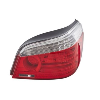 Bilde av HELLA 2VP 009 425 121 Baklykter høyre LED, P21W, W16W 12 transparent, Rød med lyspære pæreholder BMW: 5 Sedan