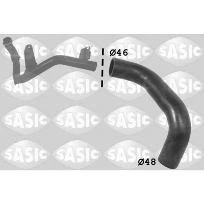 Bilde av SASIC 3336012 Ladeluftslange VOLVO: V50, C30, S40 II, FORD: Focus 2, 2 Kombi