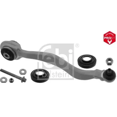 Bilde av febi BILSTEIN 47921 Bærebru Plus med tilleggsmateriale støtte / styreledd, lager framaksel høyre, nede, foran Casterstag Aluminium