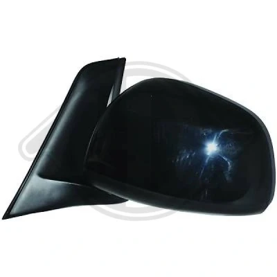 Bilde av Sidespeil Diederichs 6445925 venstre grunnet konveks, kan varmes opp, for elektrisk speiljustering, komplett speil SUZUKI: SX4 I Hatchback