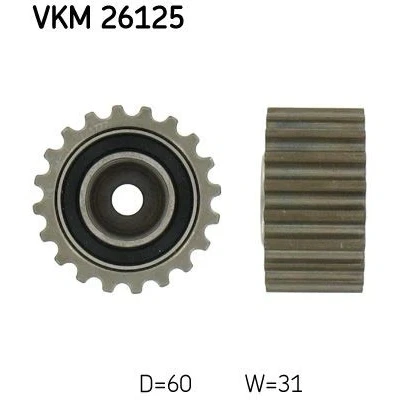 Bilde av SKF VKM 26125 Styrerulle kilerem tannrem