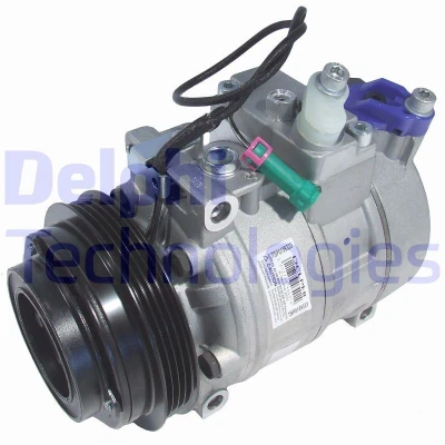 Bilde av DELPHI TSP0159333 Kompressor Denso 7SBU16C PAG 46 med kompressorlje AUDI: A4 B7 Sedan, B6/B7 Cabrio, Avant