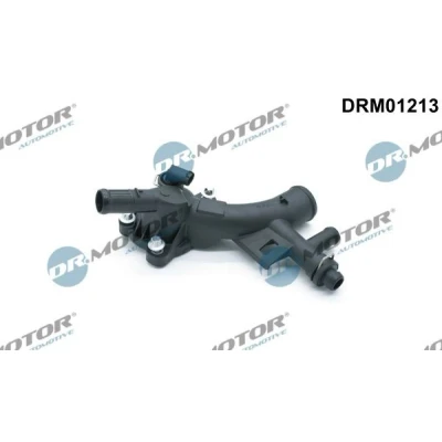Bilde av DR.MOTOR AUTOMOTIVE DRM01213 Kjølevæskeflens plast Med sensor OPEL: Astra J Hatchback, Sports Tourer