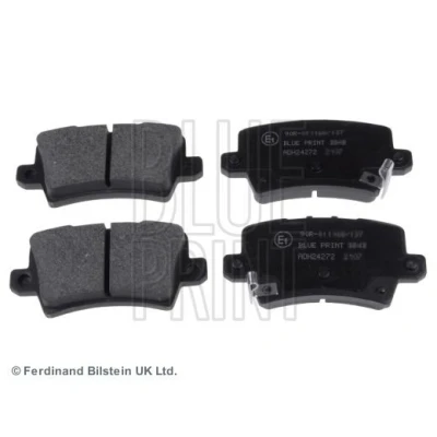 Bilde av BLUE PRINT ADH24272 Bremseklosser bakaksel med akustisk slitasjevarsel HONDA: CIVIC 8 Hatchback,