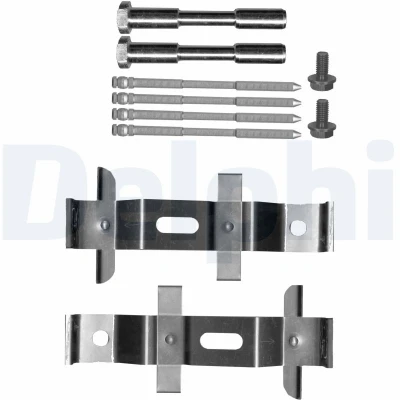 Bilde av DELPHI LX0640 Tibehørsett, skivebremse belegg LAND ROVER: Range Rover 3, Sport