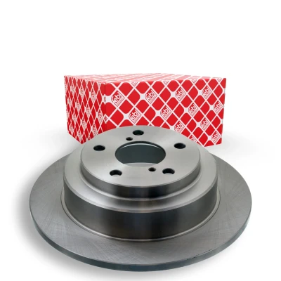 Bilde av FEBI BILSTEIN 28153 Bremseskiver bakaksel 266 10 5 100 fullt ut belagt SUBARU: Impreza II Sedan, Forester II, I