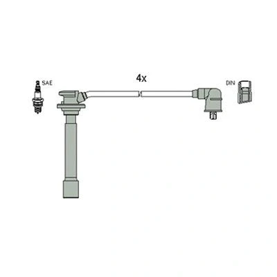 Bilde av HITACHI 134114 Pluggledninger