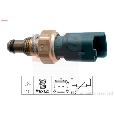 Bilde av EPS 1.830.317 Kjølevæsketemperatursensor Made in Italy OE Equivalent FORD: MONDEO 4 Turnier, S Max Mk1, FOCUS 3, PEUGEOT: 308 I Hatchback