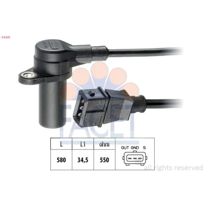 Bilde av FACET 9.0238 Impulsgiver Made in Italy OE Equivalent OPEL: Astra G Caravan, Sedan
