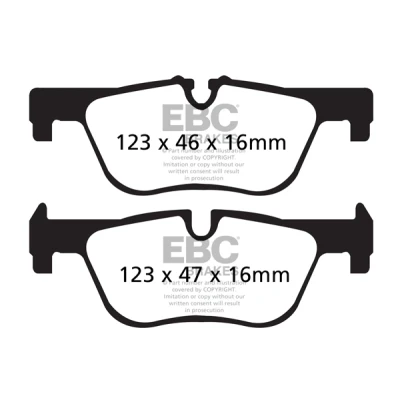 Bilde av EBC Brakes DP22132 Bremseklosser bakaksel BMW: 3 Sedan, Touring, 1 Hatchback