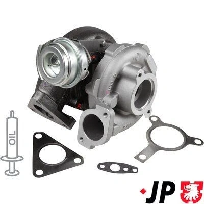 Bilde av JP GROUP 4017400200 Turbolader Eksosturbolader inkl. tetningssett NISSAN: Pathfinder 3, NP300 Navara Pick up