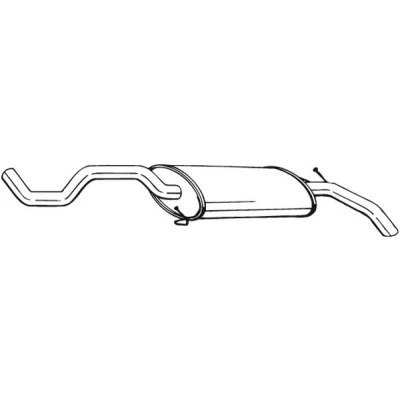 Bilde av sluttlyddemper, vw polo classic iii, van skåp / kombi, variant, 6K5253609AM, 6K5253609H, JZW253609AE