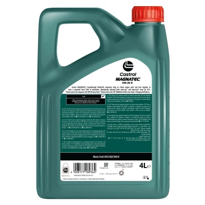 Bilde av Castrol Magnatec E 5W 20 4l Motorolje 15F9CA FORD: MONDEO 4 Turnier, S Max Mk1, FOCUS 3