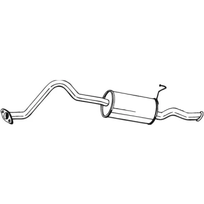 Bilde av Bakre eksospotte BOSAL 284 077