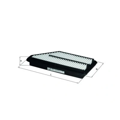 Bilde av MAHLE ORIGINAL LX 840 Luftfilter 50,0 156 327,0, 327,0 Filterinnsats HONDA: Prelude V