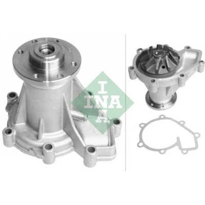Bilde av INA 538 0207 10 Vannpumpe for vifteremdrift MERCEDES BENZ: W124 Sedan, E Klasse T modell, G SUV
