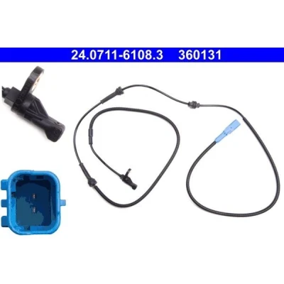 Bilde av ATE 24.0711 6108.3 ABS Sensor 1670 CITROËN: C5 I Hatchback