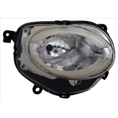 Bilde av TYC 20 15501 06 2 Frontlykter høyre H7, W21W, LED med kjørelys for høyrekjøring FIAT: 500 Hatchback