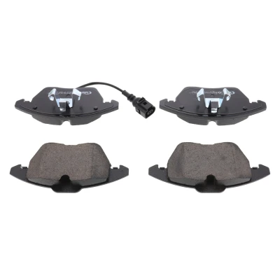 Bilde av VAICO V10 8172 Bremseklosser Q+, original equipment manufacturer quality framaksel inkl. slitasjevarselkontakt VOLKSWAGEN: Caddy 3, Passat B6 Variant